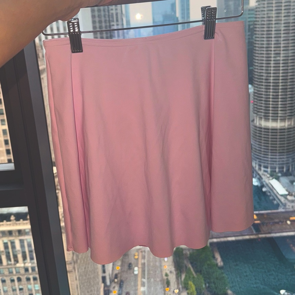 Cotton On Pink Pleated A-Line Mini Skirt
